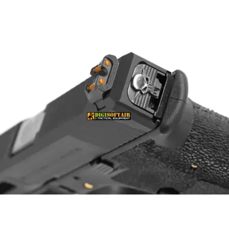 WE modello glock G17 Custom G FORCE series black PISTOLA WE modello glock G17 Custom G FORCE series black PISTOLA