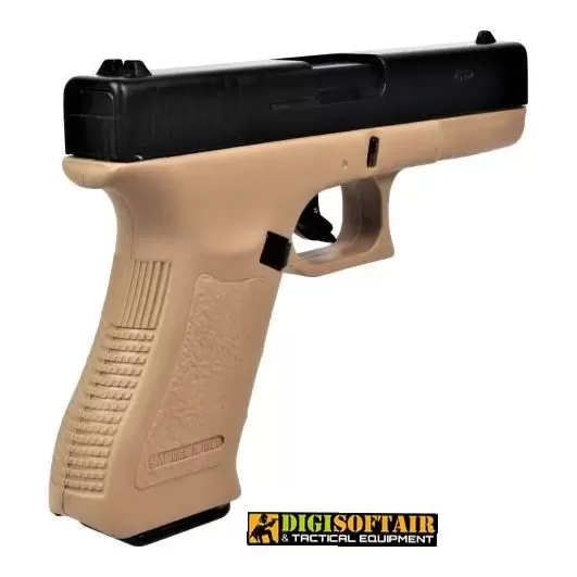 BRUNI GAP 17 blank gun cal 8 black/tan