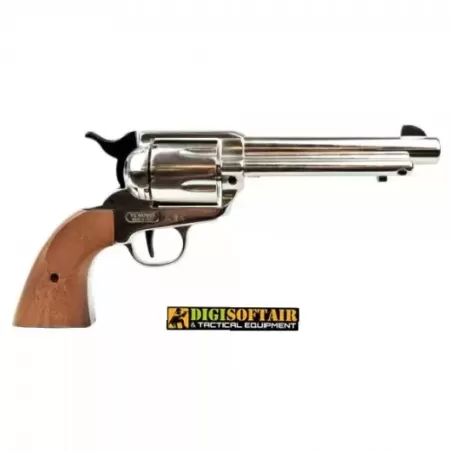 Bruni Revolver top fring Nikel cal 380 blank guns
