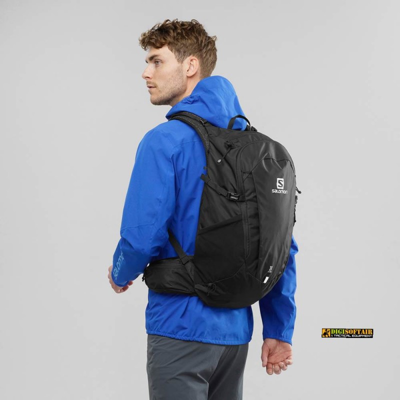 Black backpack TRAILBLAZER 30 Salomon LC1048200