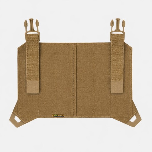 Direct Action Spitfire MOLLE Flap Coyote Brown Front Panel