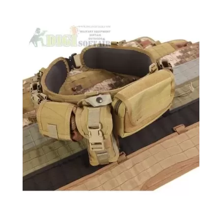 HSGI Sure grip Padded belt Coyote Brown