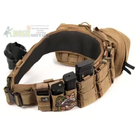 HSGI Sure grip Padded belt Coyote Brown