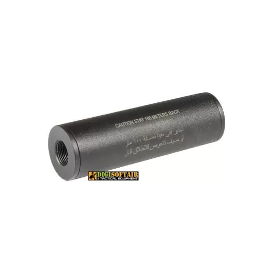 30x100 "Stay 100 meters back" Covert Tactical PRO silencer replica 09-019861