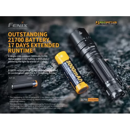 Fenix PD40R V2.0 Flashlight - 3000 Lumens