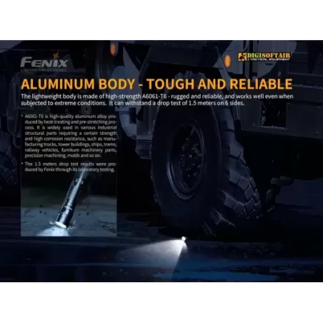 Fenix PD40R V2.0 Flashlight - 3000 Lumens