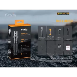 Fenix PD40R V2.0 Flashlight - 3000 Lumens 2