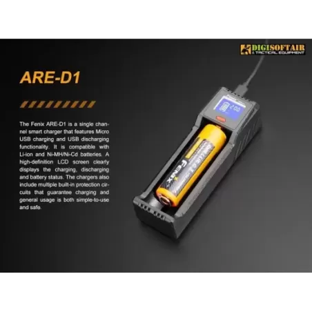 Fenix ARE-D1 Single Channel Smart Battery Charger