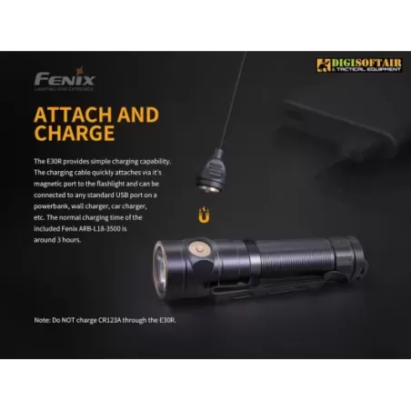 Fenix E30R Rechargeable EDC Flashlight