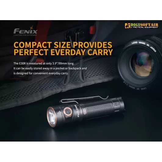 Fenix E30R 1600 lumens led RICARICABILE
