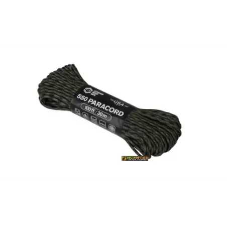 Paracord helikon tex woodland 30m