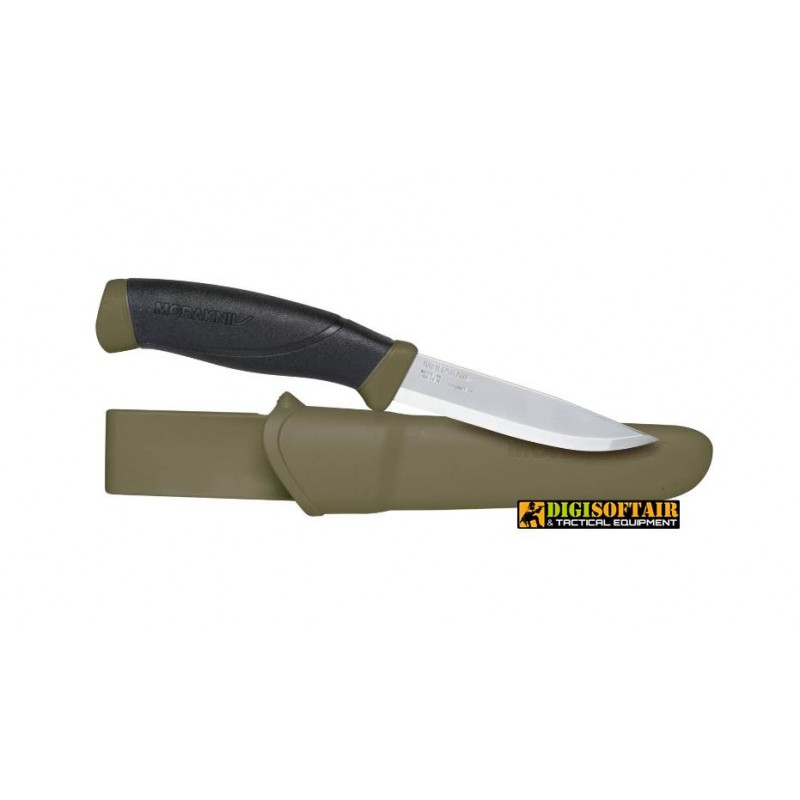 MORA Companion MG (S) stainless steel Olive green