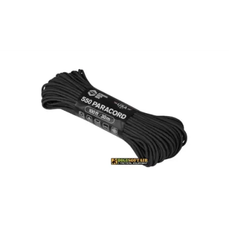 Paracord helikon tex Black 30m