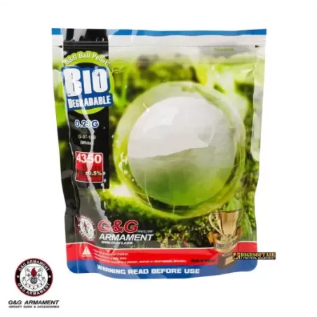 G&G bbs bio 0,23g white