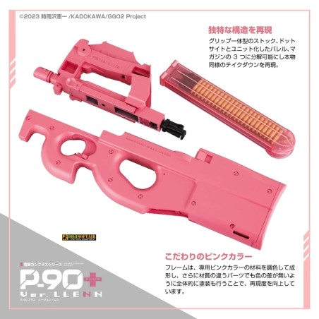 Tokyo Marui P90 Plus+ Ver. LLENN — Edizione Limitata Pink