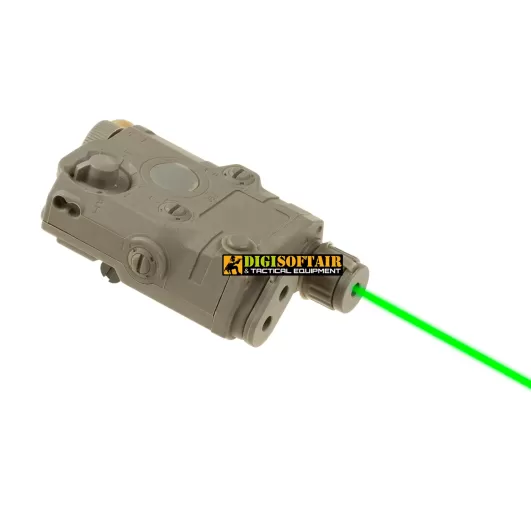 AN/PEQ 15 La5 Green Laser dark earth FMA