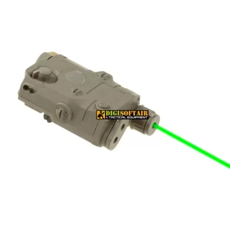 AN/PEQ 15 La5 Green Laser dark earth FMA