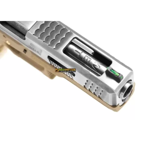 WE G-FORCE 17 series desert, silver slide blowback WE G-FORCE 17 series desert, silver slide blowback