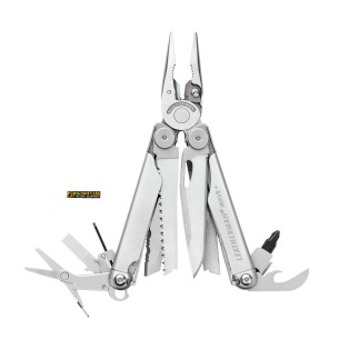 Leatherman Wave Plus Stainless Steel Multitool 18 Tools