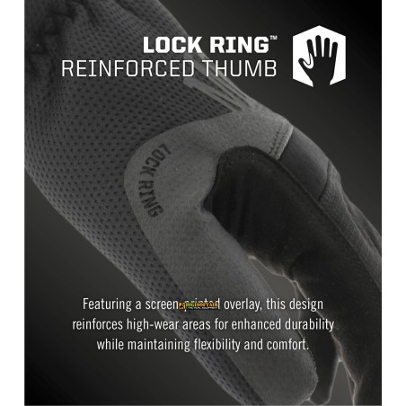 Mechanix FastFit Covert — FastFit tactical gloves, touchscreen new design (black)