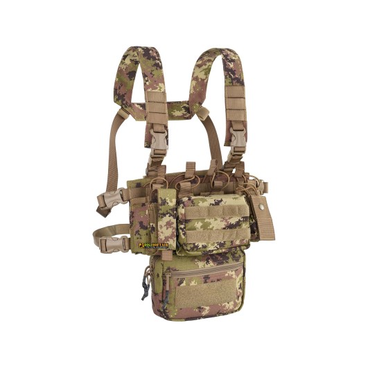 Defcon 5 Outac Combo Mini Chest Rig OT-RC202 — Italian Camo