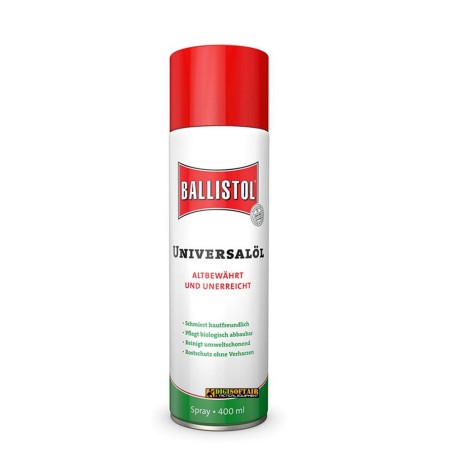 Ballistol Olio Universale Spray 400 ml | Lubrificante Multiuso