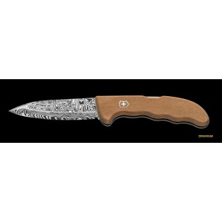 Victorinox Evoke Wood Damast Limited Edition 2026 | Brown.