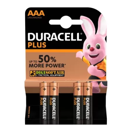 BATTERY AAA PLUS POWER DURACELL
