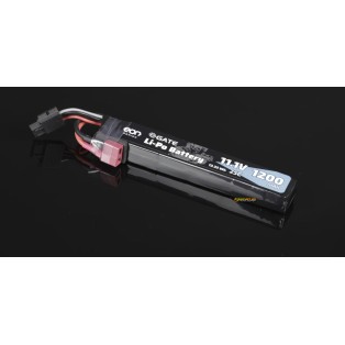 GATE EON Li-Po 1200 mAh 11.1V 25C T-Plug + G-Tech