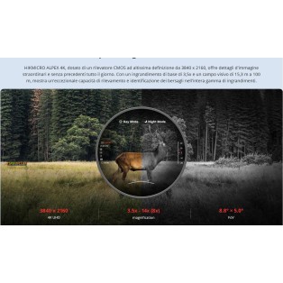 HIKMICRO ALPEX 4K A50E Digital 4K Scope 2