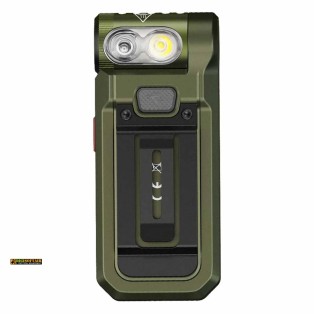 Fenix SW05R-RED Spruce Green Torcia Clip-On Ricaricabile
