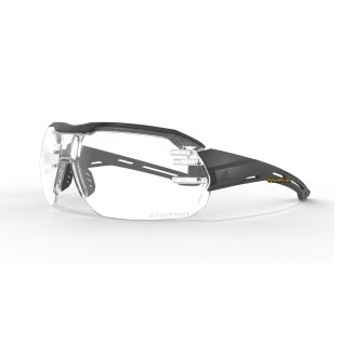Edge Tactical Kabru Black Vapor Shield Clear