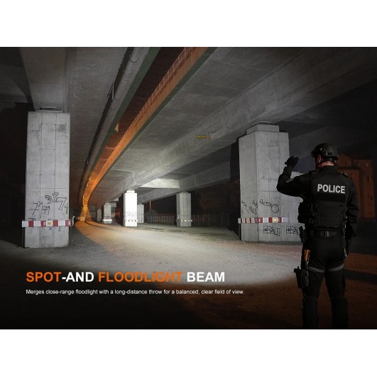 Fenix TK25R Tactical Flashlight UV Red Blue