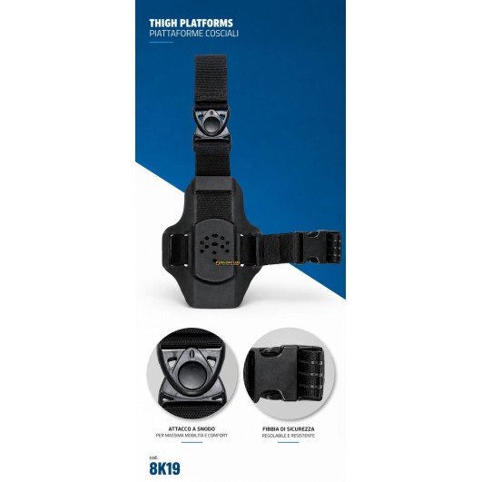 Vega Holster Kit Cosciale compatto Nero 8K19