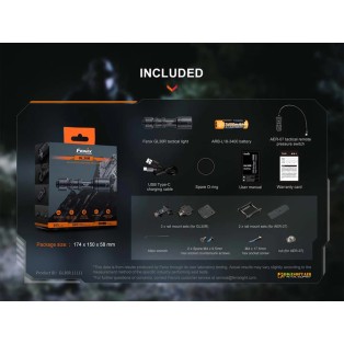 Fenix GL30R Long Range Tactical Rifle Light 2