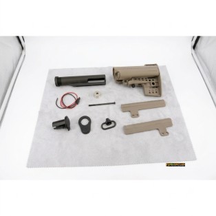 King Arms Clubfoot Mod Stock Desert M4 M16