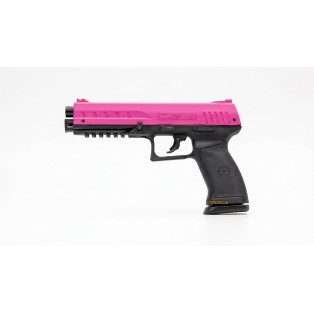 PB Charlie 528 Cal 50 12.7J Black Pistol Pink Slide CO2 2