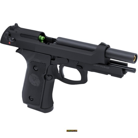 Raven R9 GBB Full Metal Airsoft Pistol Black RGP 05 01