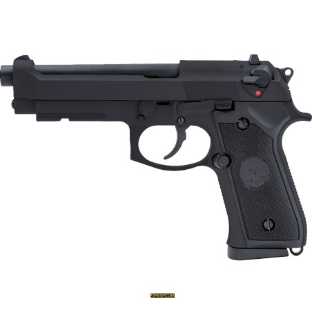 Raven R9 GBB Full Metal Airsoft Pistol Black RGP 05 01