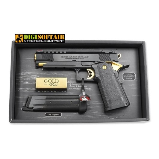 Tokyo Marui Hi-Capa 5.1 Gold Match GBB Pistol