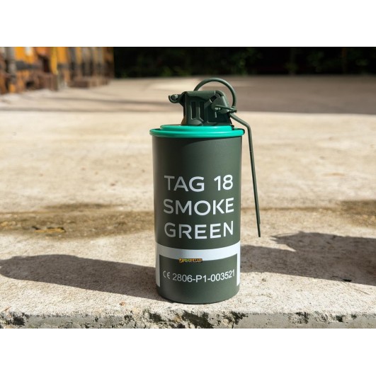 TAGinn TAG-18 Green Smoke Grenade | Airsoft