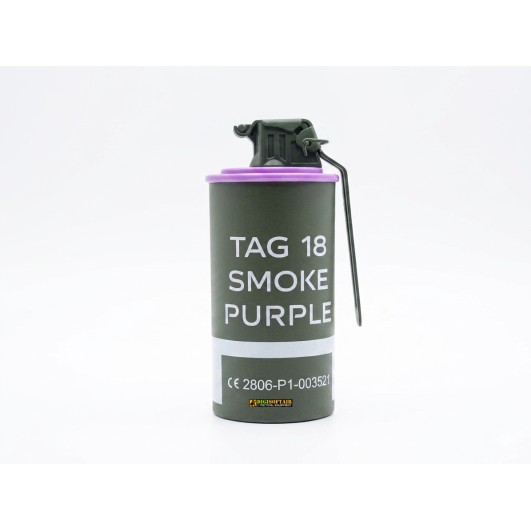 TAGinn TAG-18 Purple Smoke Grenade | Airsoft
