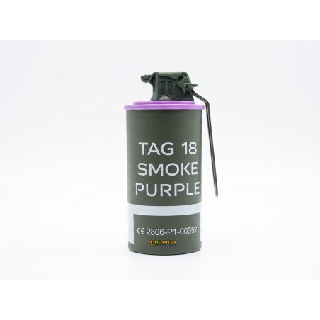TAGinn TAG-18 Purple Smoke Grenade | Airsoft