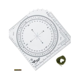 Openland Tactical Coordinate Scale Reader 105 x 105 mm MGRS UTM 2