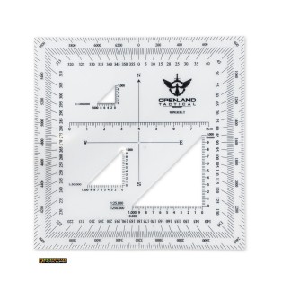 Openland Tactical Coordinate Scale 120x120 mm MGRS/UTM