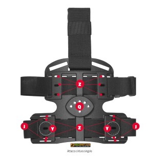 Buy Vega holster Piattaforma cosciale nera multi 2