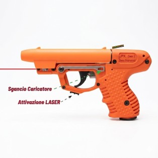Piexon JPX2 Gen 2 Jet Protector with Laser, defense gun 2