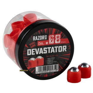 RazorGun Devastator Cal. .68 Ammo 40 pcs