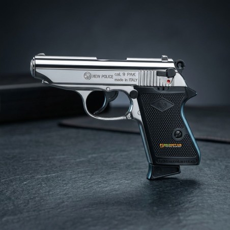 Vendita online Bruni Pistola a salve New Police calibro 8mm Nikel