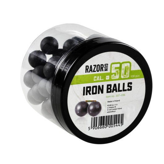 RGun .50 Cal Metal-Rubber Bullets 100 Pcs Home Defense | RGun